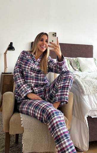 Amalia Azul con Fucsia